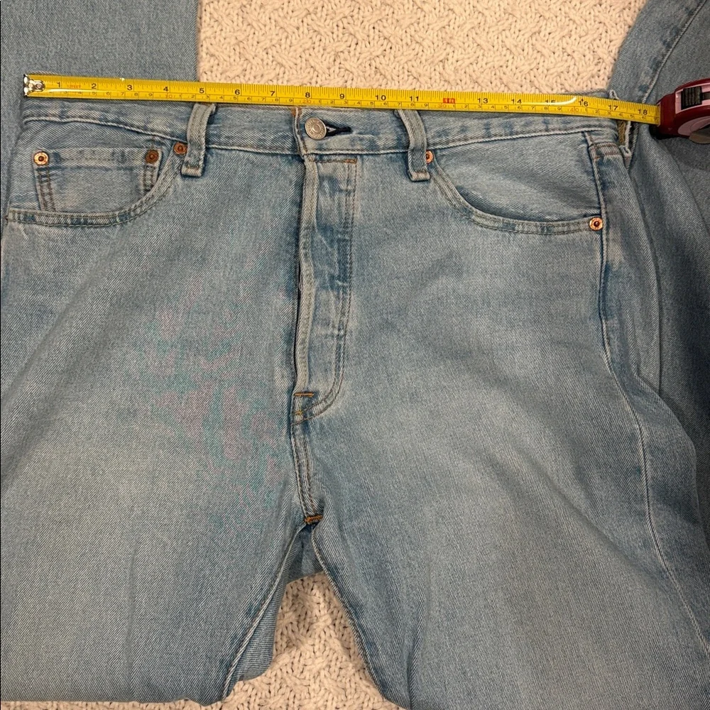 Levi's 501 34/34 Men’s Botton fly Light blue Jeans
